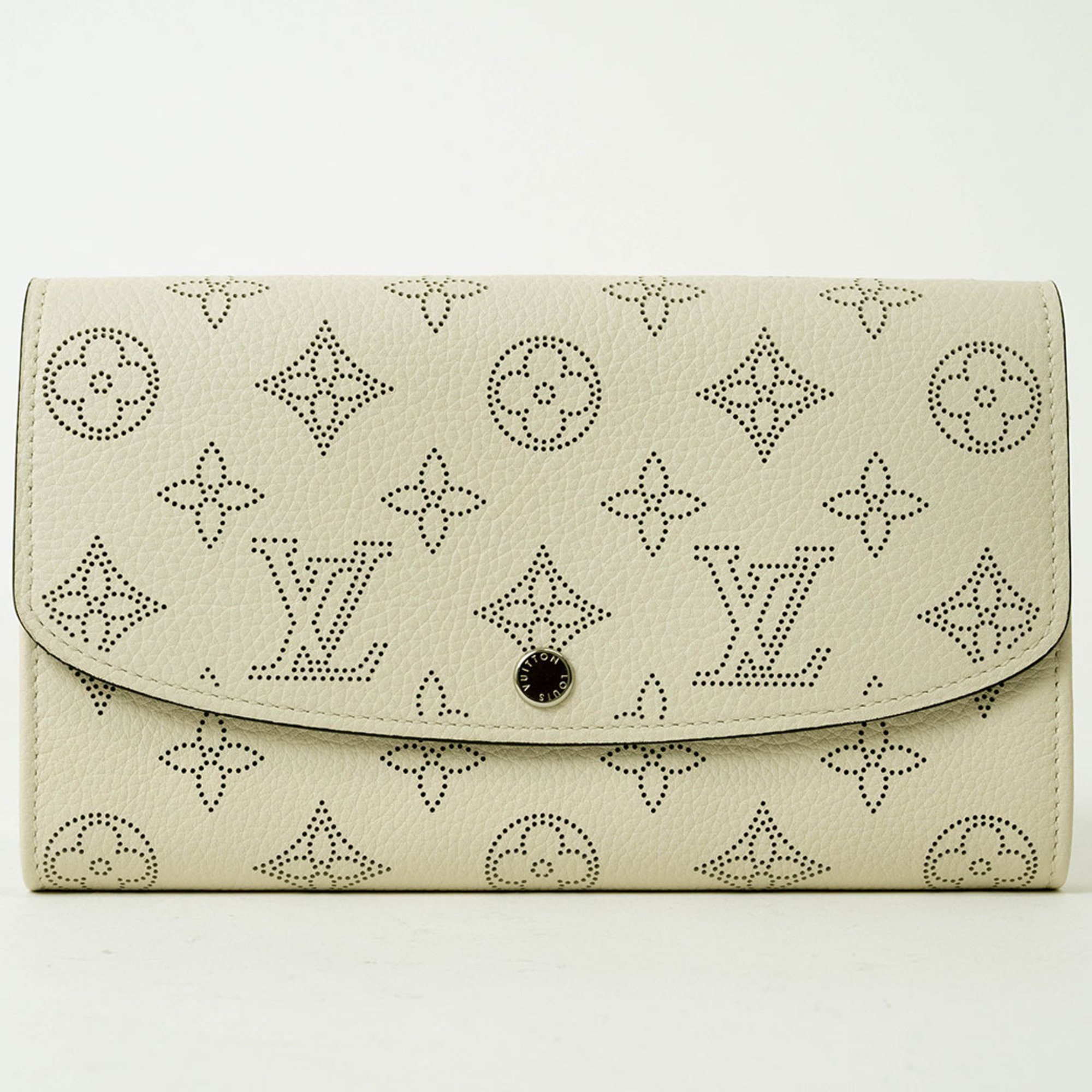 Louis Vuitton Portefeuille Iris Bi-fold Long Wallet Ivory Cream M60177 Women's LOUIS VUITTON