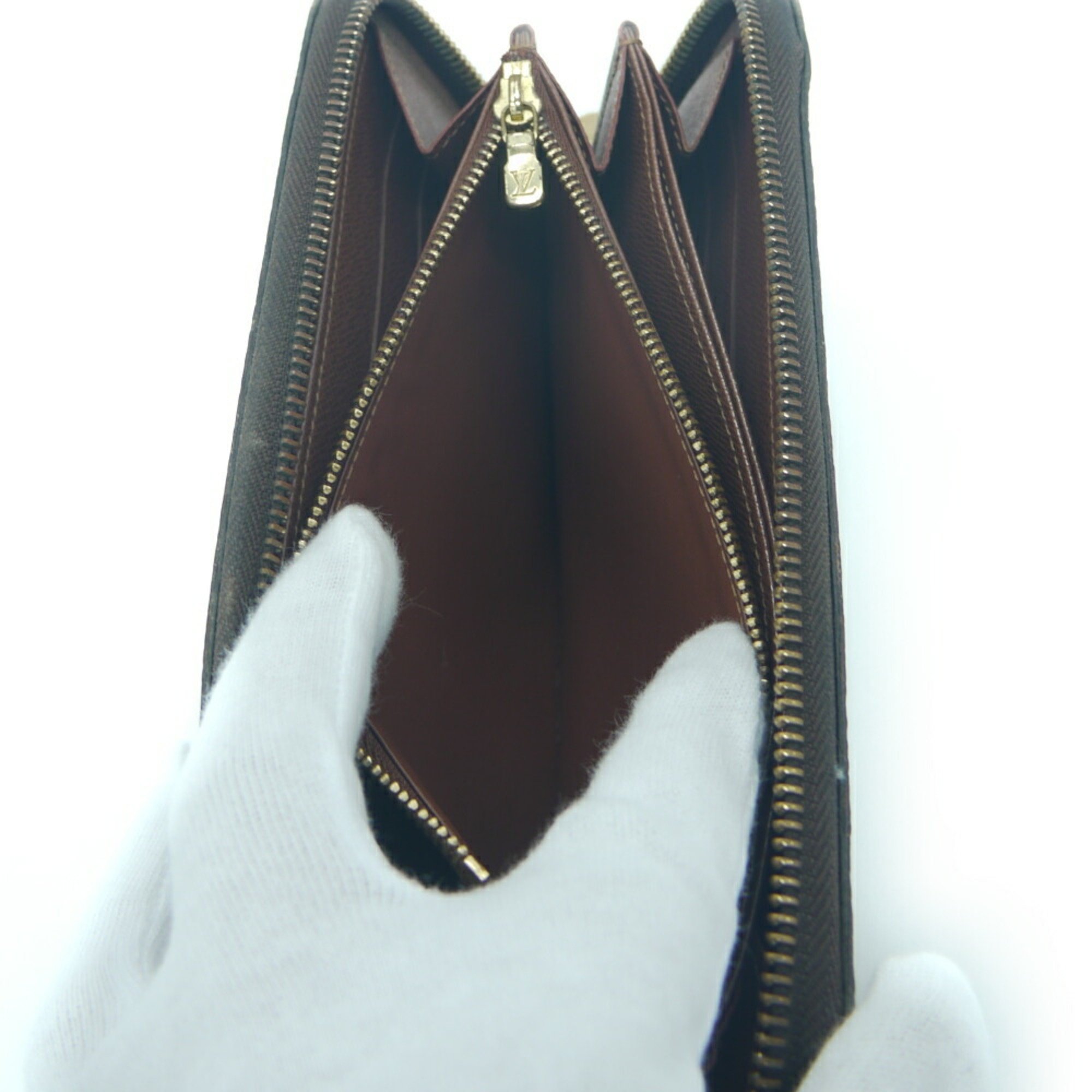 LOUIS VUITTON Louis Vuitton Zippy Wallet Monogram Long M60017