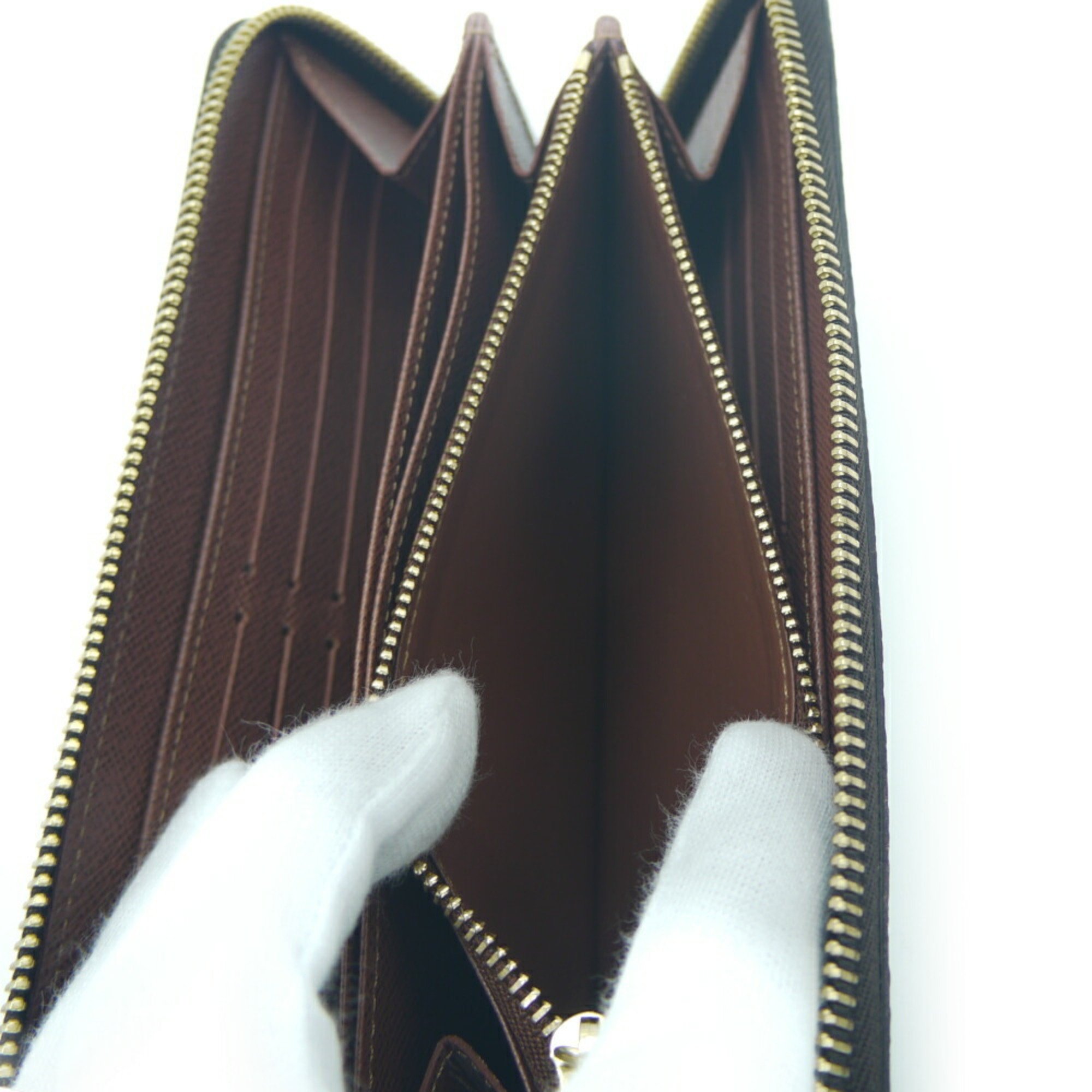 LOUIS VUITTON Louis Vuitton Zippy Wallet Monogram Long M42616