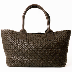 Bottega Veneta Intrecciato Cabas PM Tote Bag, Limited to 250 pieces worldwide, Brown, Women's, BOTTEGA VENETA