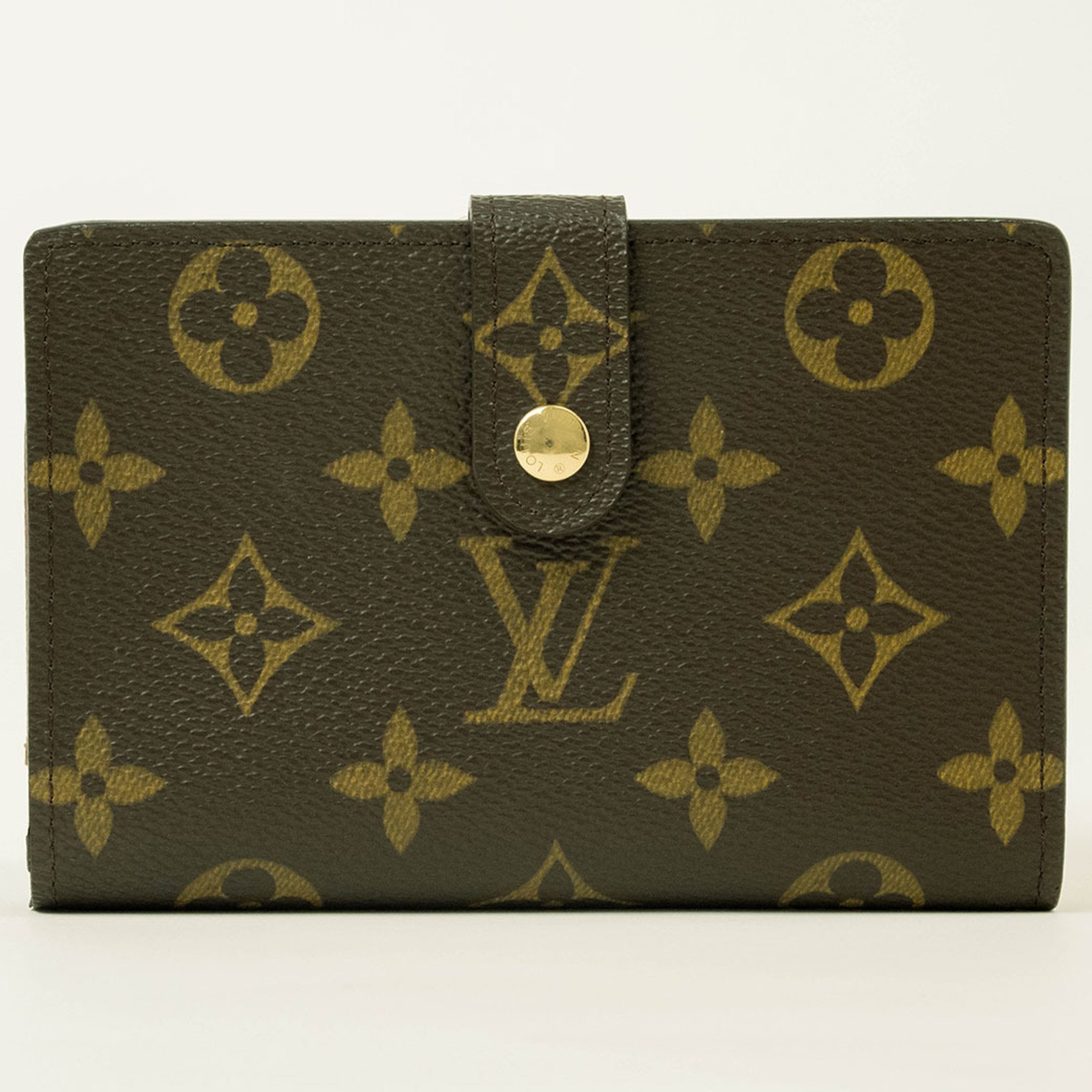 Louis Vuitton Portemonnay Viennois Purse Monogram M61674 Women's LOUIS VUITTON