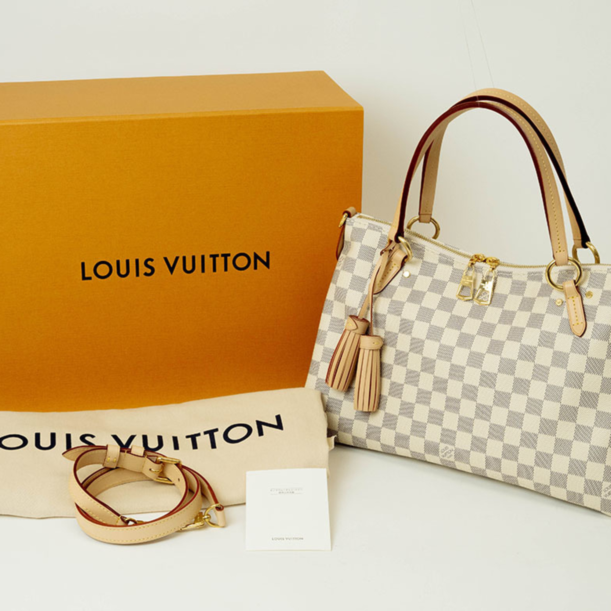 Louis Vuitton Remington Tote Bag Damier Azur N40022 Women's LOUIS VUITTON