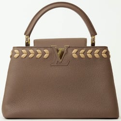 Louis Vuitton Capucines PM Handbag Pink Beige M54882 Women's LOUIS VUITTON