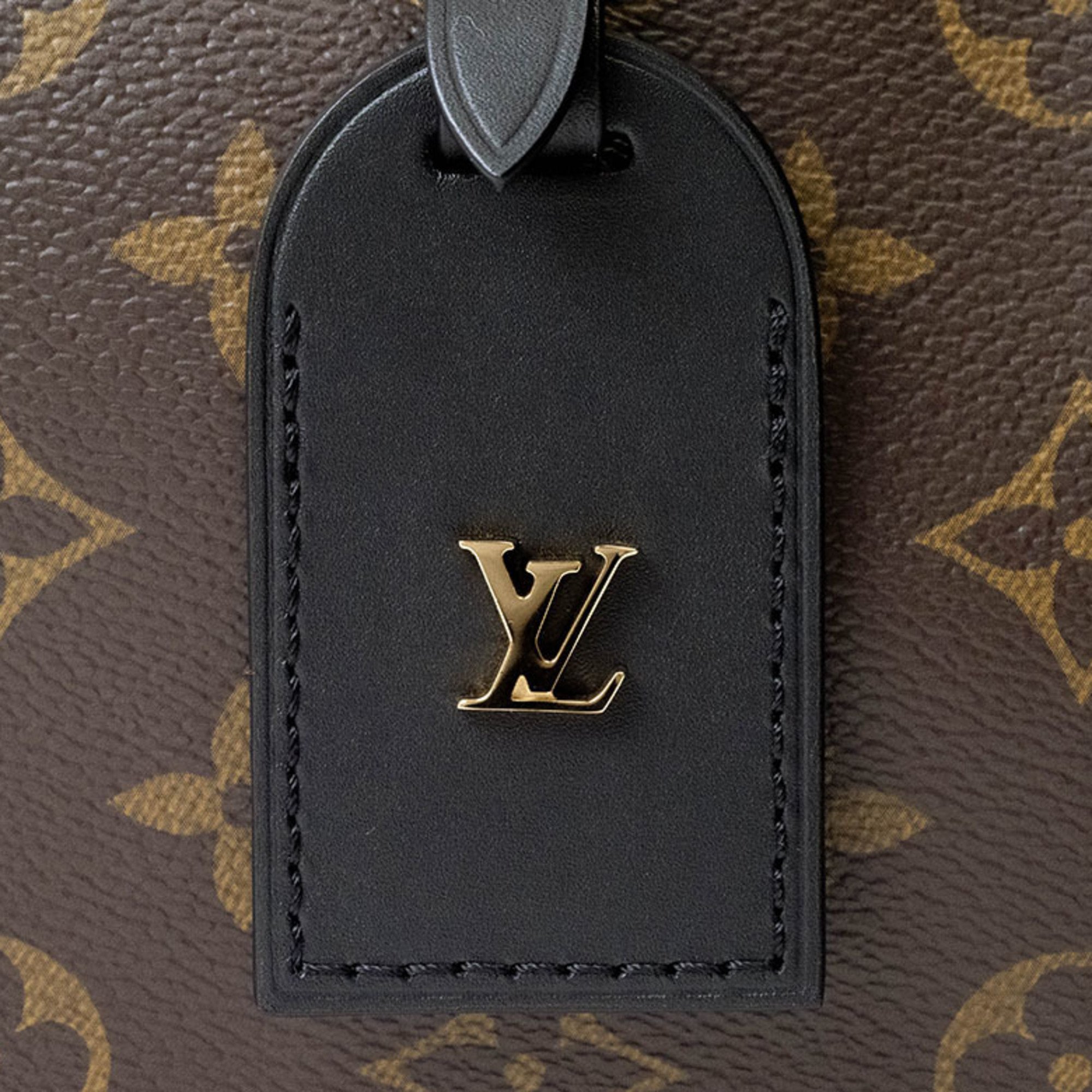 Louis Vuitton Petite Malle Souple Handbag Monogram M41108 Women's 2-way Shoulder Bag LOUIS VUITTON