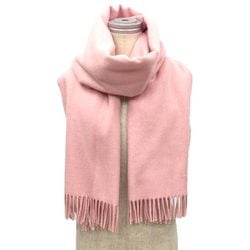 HERMES Cashmere Scarf ETOLE CACHEMIRE JOHNSTON Stole Shawl Large Blanket Pink Women aq10090 10009303