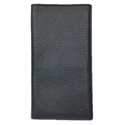 GUCCI Gucci Long Wallet Billfold Black Men's Leather 10013390