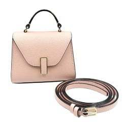 Valextra Iside Belt SGES0061028LOCPL99 Calf Pink Shoulder Bag