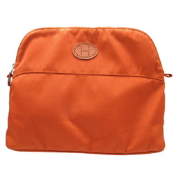 Hermes Bolide Pouch GM Canvas Orange 0578HERMES