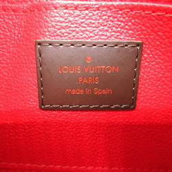 Louis Vuitton Pochette Tick PM Damier NBE M47516 Pouch Canvas Brown LV 0134LOUIS VUITTON