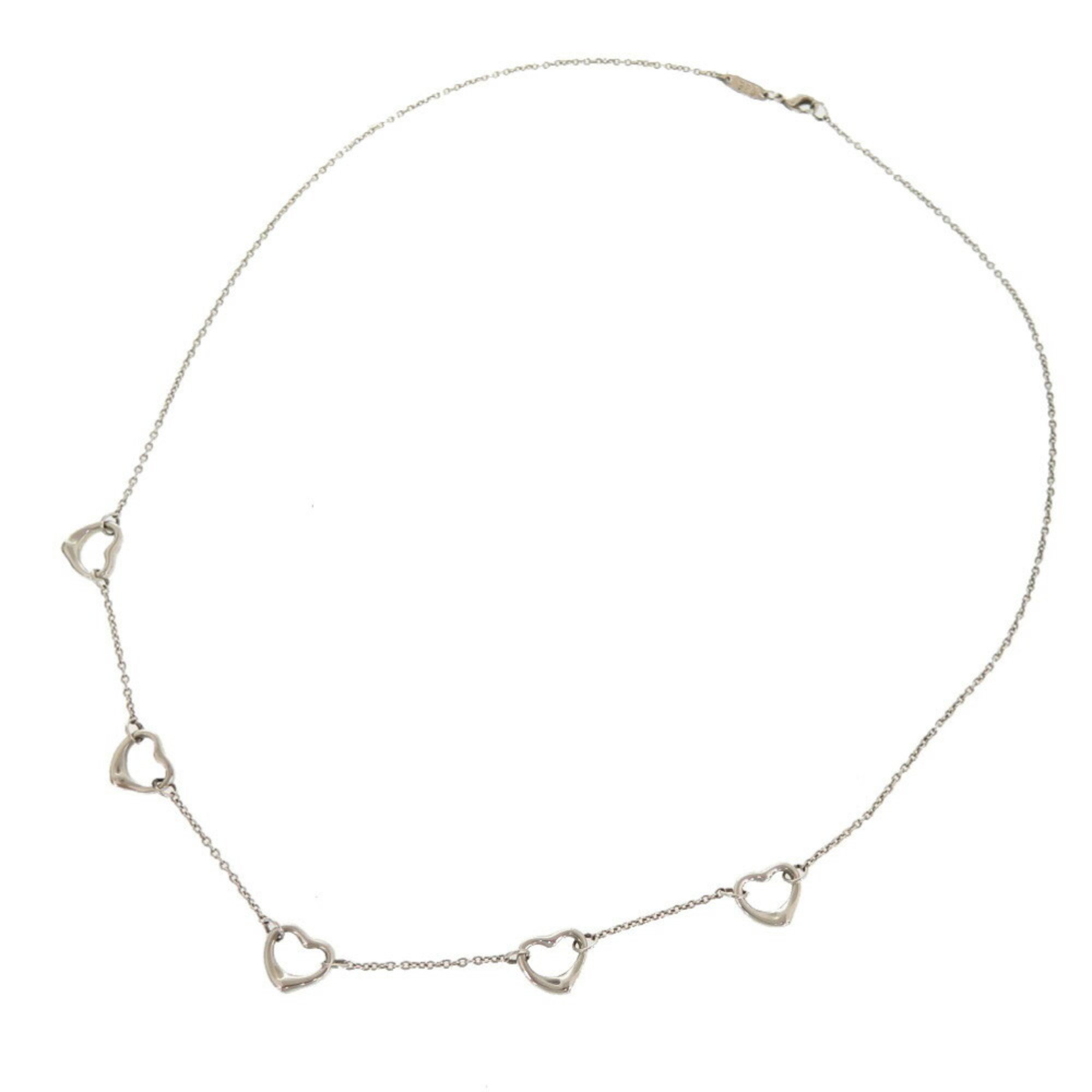 Tiffany Five Hearts Silver 925 Necklace 0235 TIFFANY&Co.