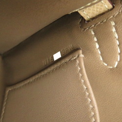 Hermes Kelly de Veau Epsom Etoupe Trench U Engraved () SPO Personal Order Handbag Bicolor 0668 HERMES 20 2