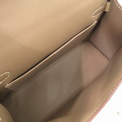 Hermes Kelly de Veau Epsom Etoupe Trench U Engraved () SPO Personal Order Handbag Bicolor 0668 HERMES 20 2