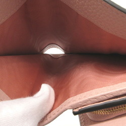 Gucci Horsebit 745981 Compact Wallet Leather Pink Bi-fold 0430GUCCI