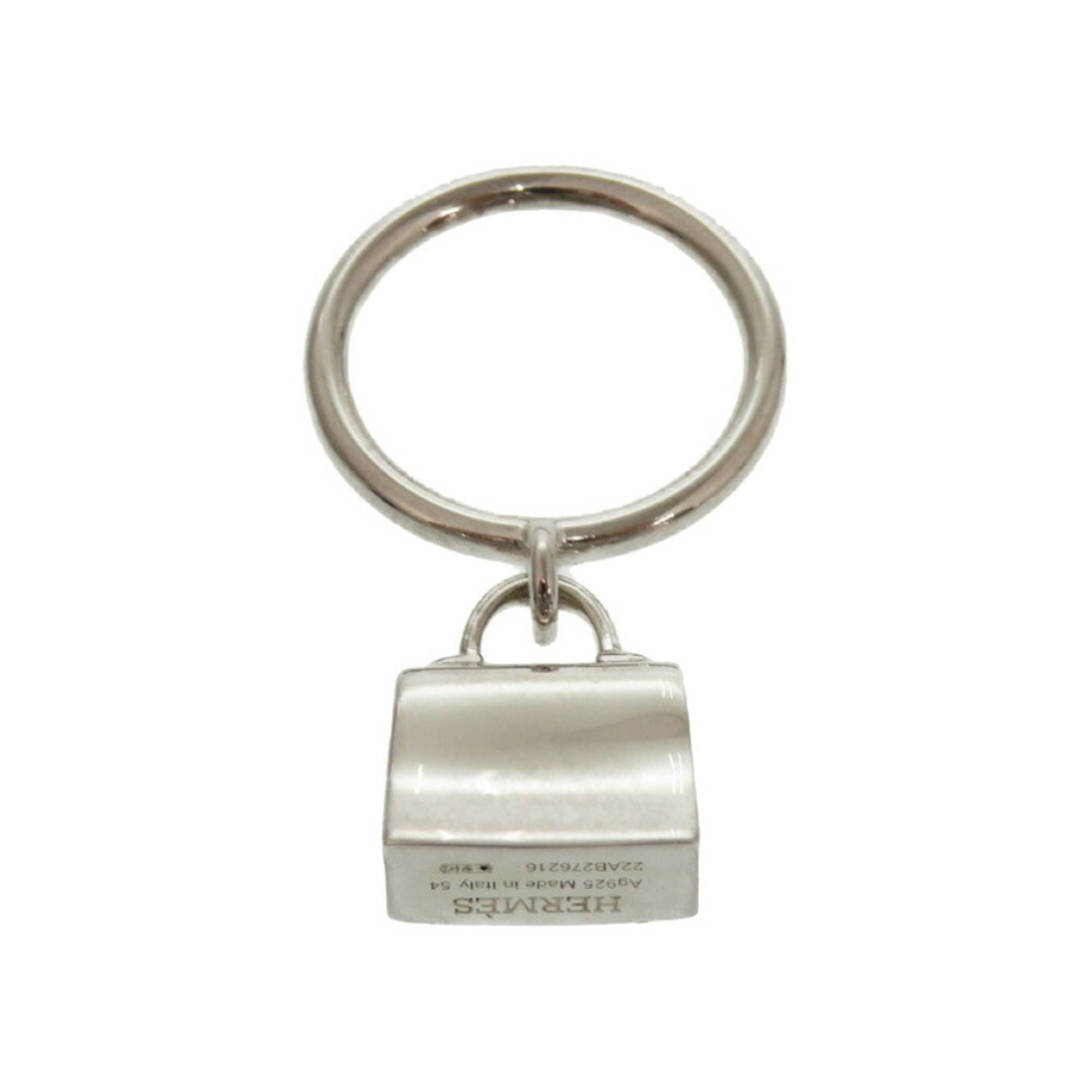 Hermes Amulet Kelly Ring Silver 925 HERMES