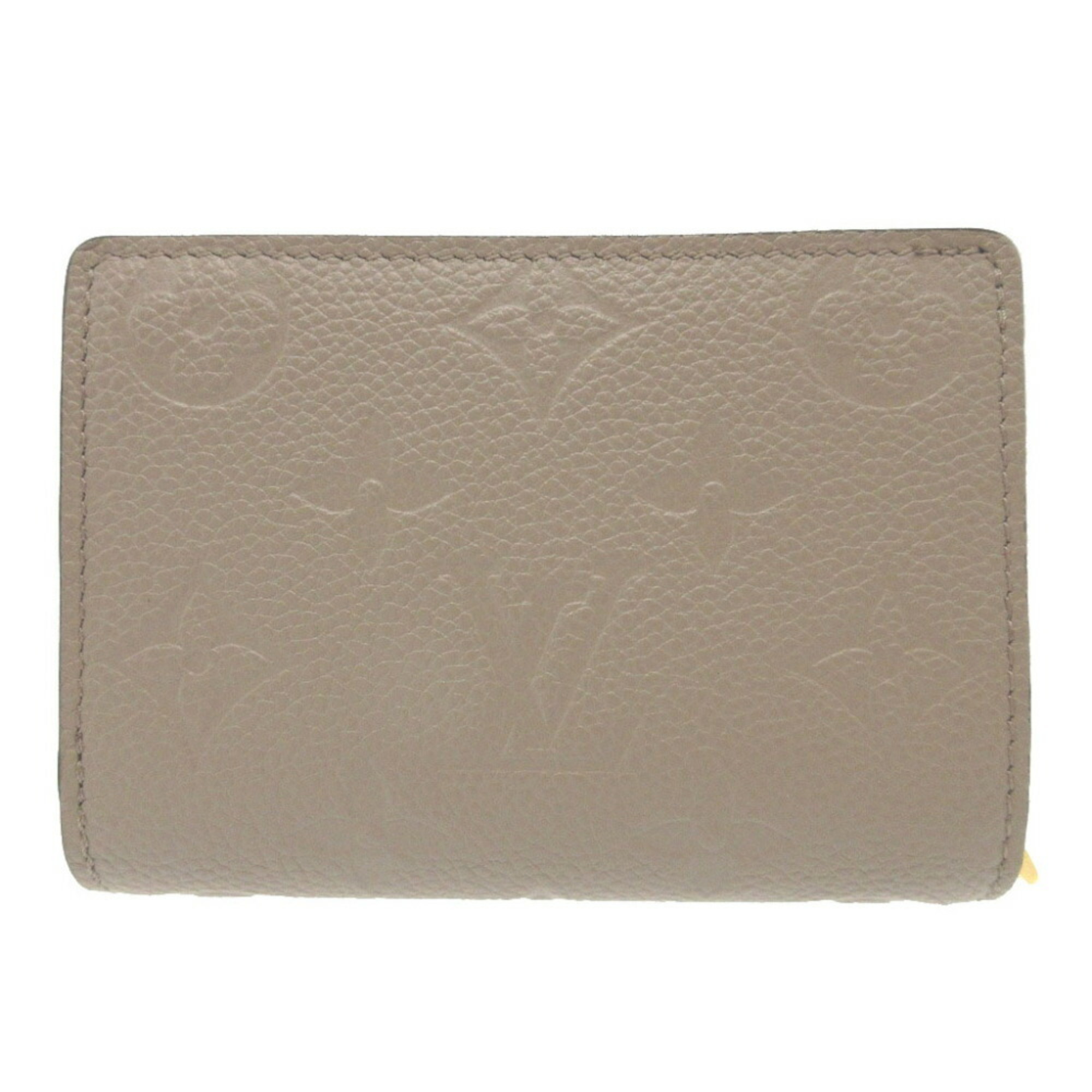 Louis Vuitton M80152 IC Chip Monogram Empreinte Portefeuille Qu Tourterelle Bi-fold Wallet 0432LOUIS VUITTON