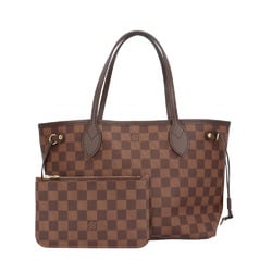 Louis Vuitton Neverfull PM Damier Tote Bag Canvas N41359 Brown Women's LOUIS VUITTON