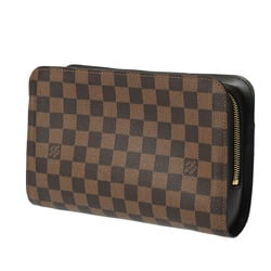 LOUIS VUITTON Damier Saint Louis Brown N51993 Women's Canvas Second Bag