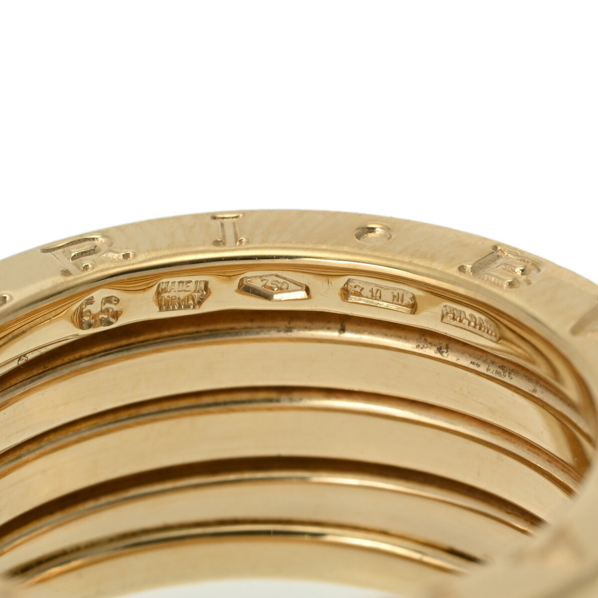 BVLGARI B-ZERO1 L size #55 - 14.5 Men's K18 yellow gold ring