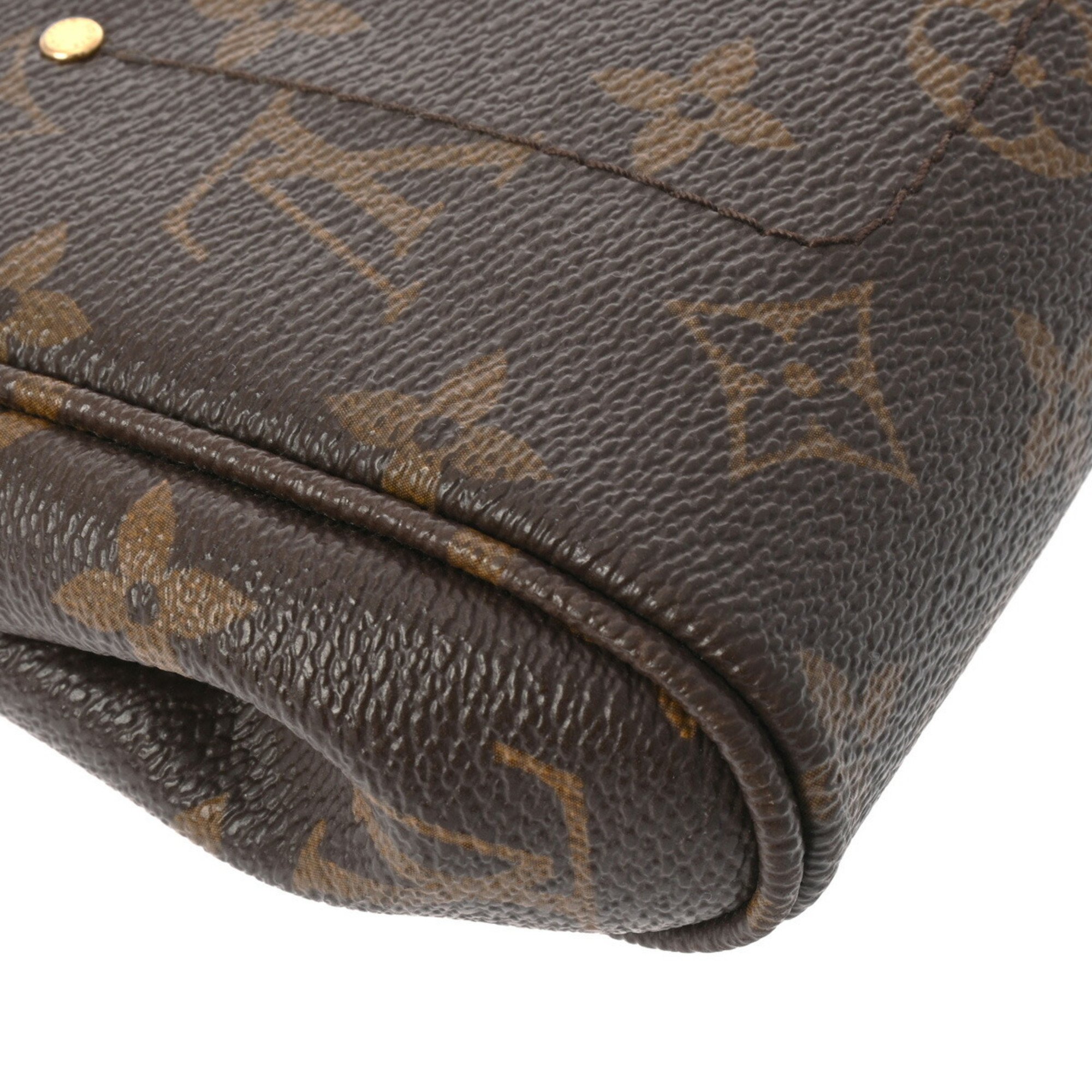 LOUIS VUITTON Louis Vuitton Monogram Favorite PM Brown M40717 Women's Canvas Shoulder Bag