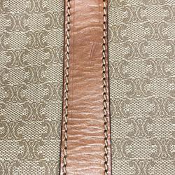 Celine handbag macadam leather light brown ladies
