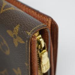 Louis Vuitton Wallet Monogram Porte Monnaie Bietre Sor M61730 Brown Men's Women's