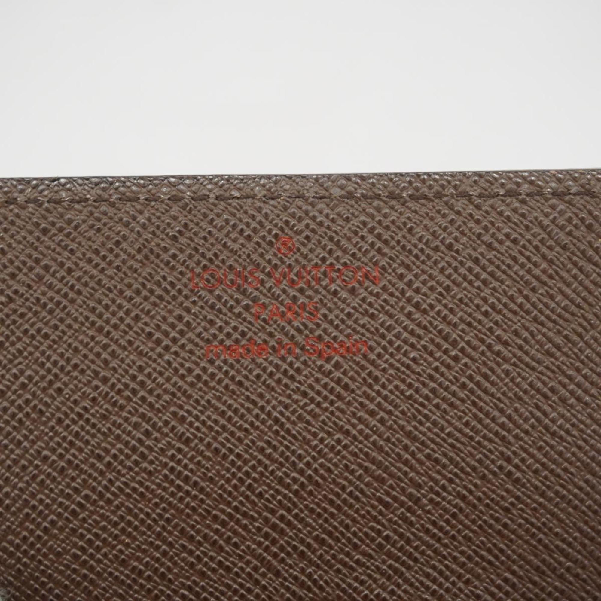 Louis Vuitton Business Card Holder Damier Envelope Carte de Visite N62920 Ebene Men's Women's