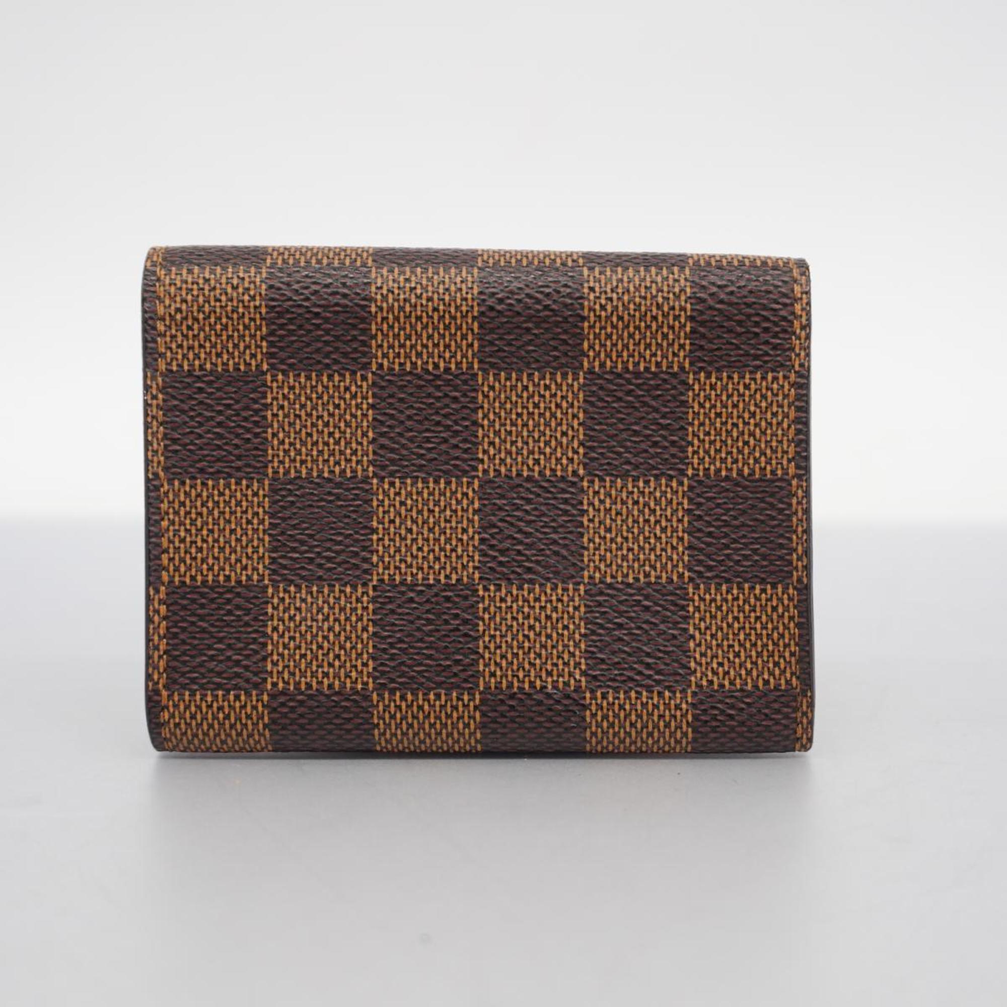 Louis Vuitton Business Card Holder Damier Envelope Carte de Visite N62920 Ebene Men's Women's