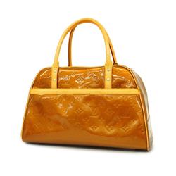 Louis Vuitton Handbag Vernis Tompkins Square M91103 Bronze Ladies
