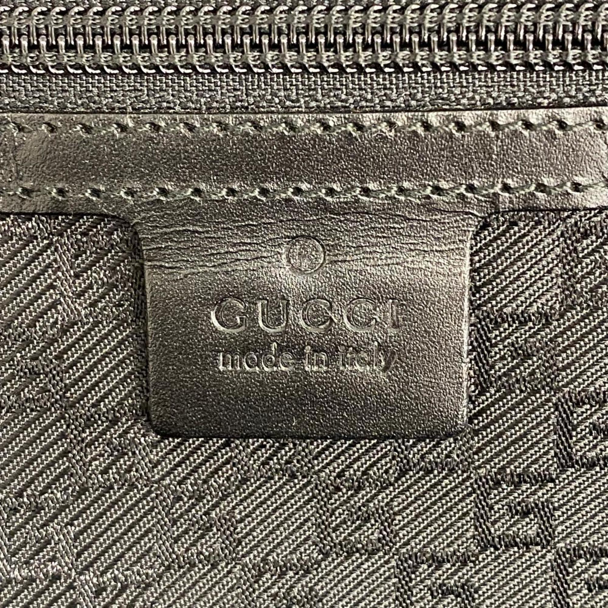 Gucci Boston Bag 131216 Nylon Black Men's Women's