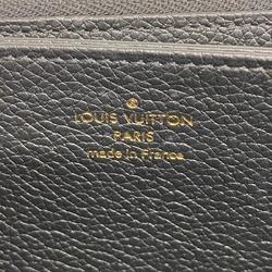 Louis Vuitton Long Wallet Monogram Empreinte Zippy M61864 Noir Ladies