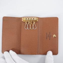 Louis Vuitton Key Case Monogram Multicle 4 M69517 Brown Men's Women's