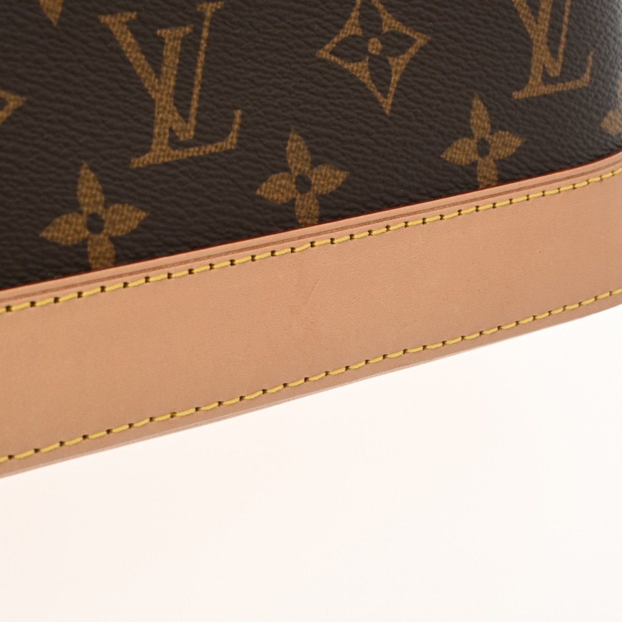 LOUIS VUITTON Louis Vuitton Monogram Alma BB Brown M53152 Women's Canvas Handbag