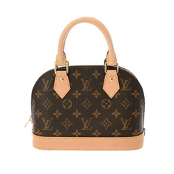 LOUIS VUITTON Louis Vuitton Monogram Alma BB Brown M53152 Women's Canvas Handbag