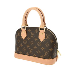 LOUIS VUITTON Louis Vuitton Monogram Alma BB Brown M53152 Women's Canvas Handbag