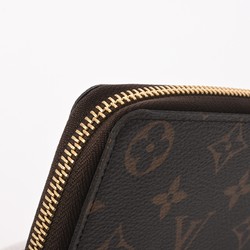 LOUIS VUITTON Louis Vuitton Monogram Portefeuille Clemence Rose Ballerine M61298 Women's Canvas Long Wallet