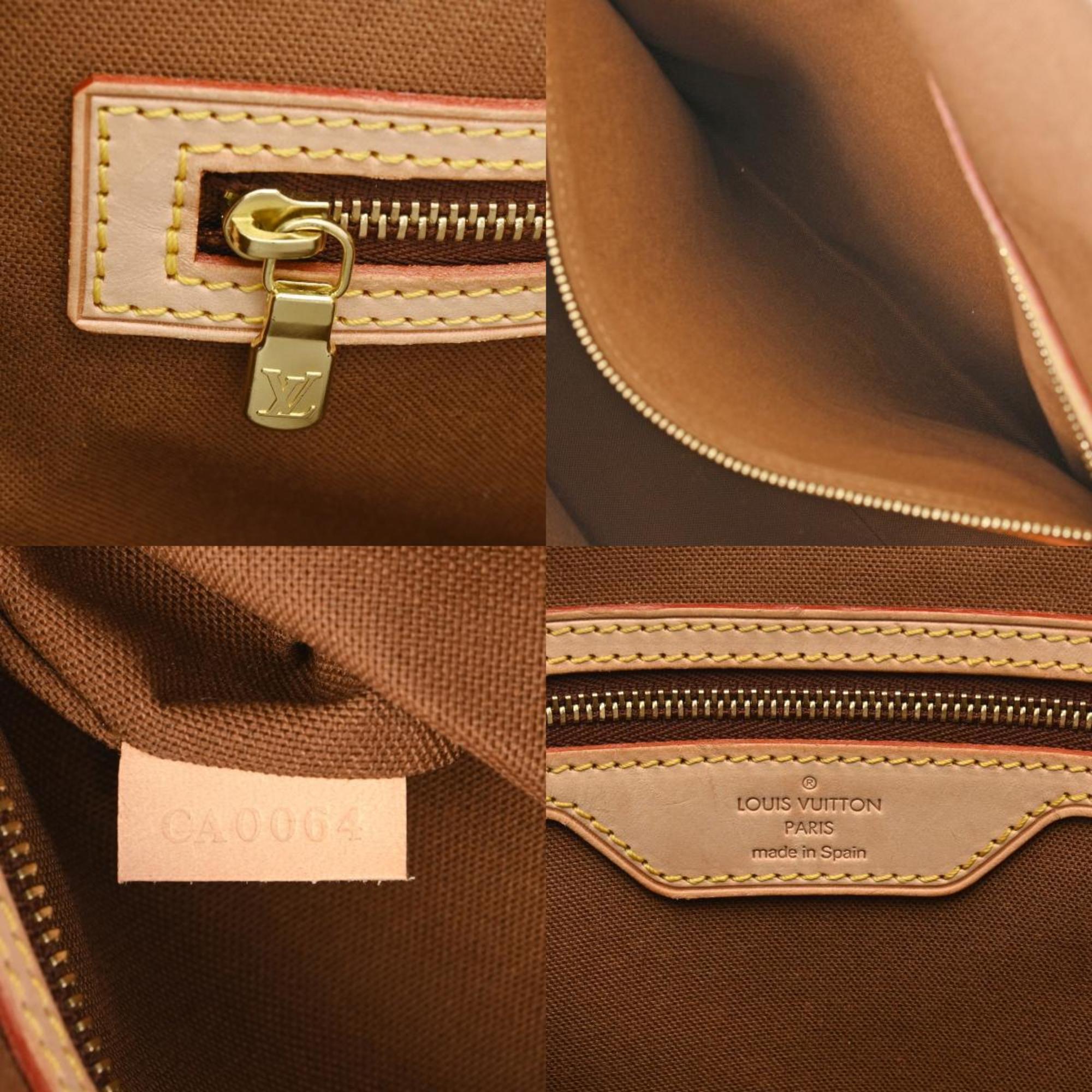 LOUIS VUITTON Louis Vuitton Monogram Abess Brown M45257 Unisex Canvas Shoulder Bag
