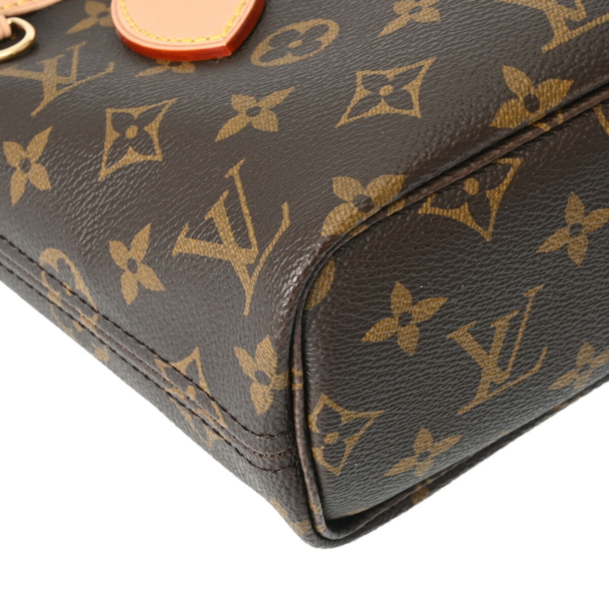 LOUIS VUITTON Louis Vuitton Monogram Neverfull BB Brown M46705 Women's Canvas Handbag