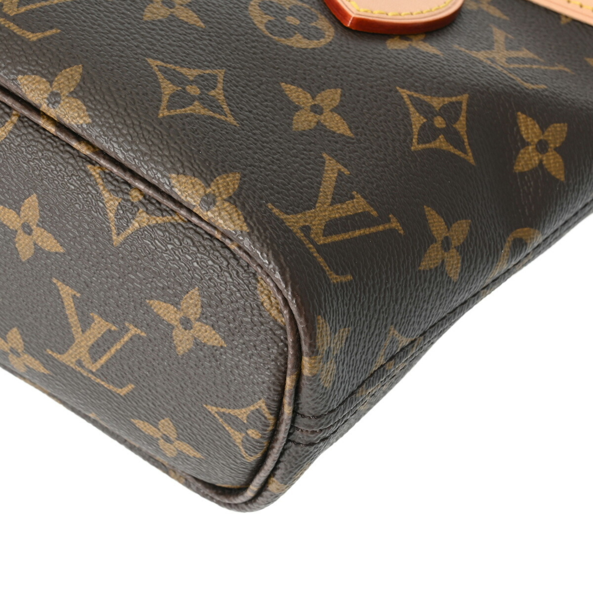 LOUIS VUITTON Louis Vuitton Monogram Neverfull BB Brown M46705 Women's Canvas Handbag