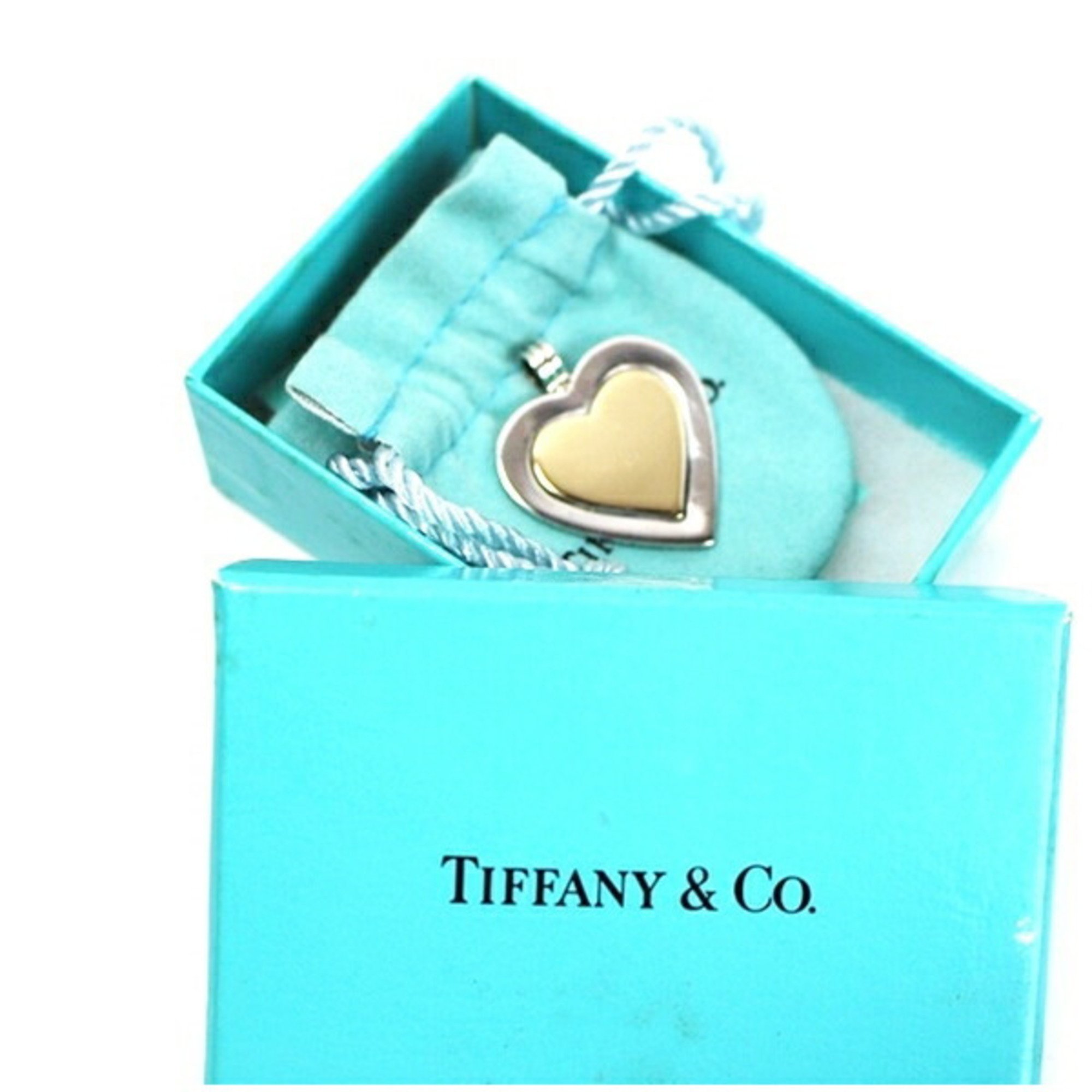 Tiffany heart pendant top, 925 silver, for TIFFANY&Co, ladies