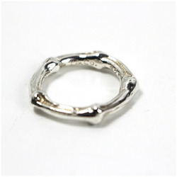 Tiffany Bamboo Ring, size 12.5, 925 silver, TIFFANY&Co. ladies ring