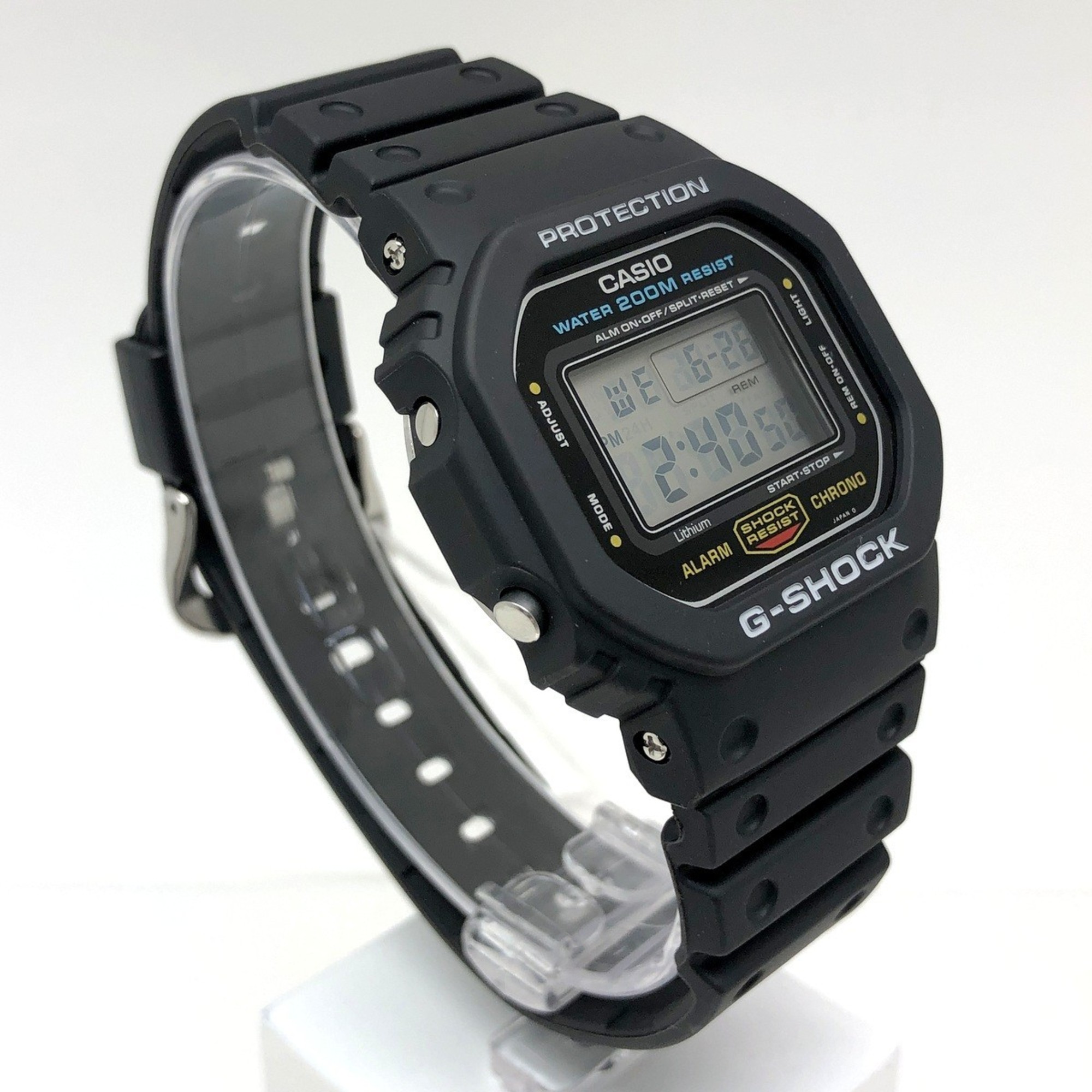 G-SHOCK CASIO Watch DW-5600C-1V M901 Restored Overseas 200M Speed Model Miniature SPEED Black Digital Mikunigaoka Store