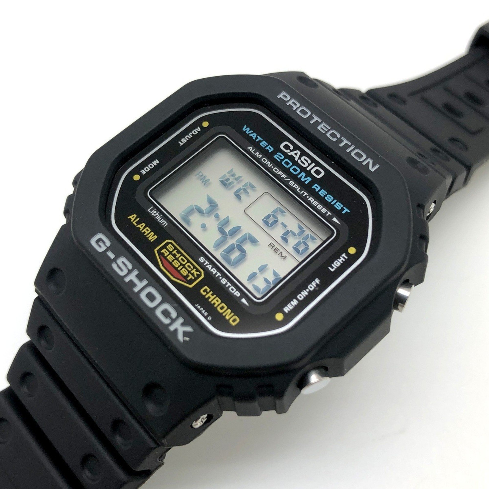 G-SHOCK CASIO Watch DW-5600C-1V M901 Restored Overseas 200M Speed Model Miniature SPEED Black Digital Mikunigaoka Store
