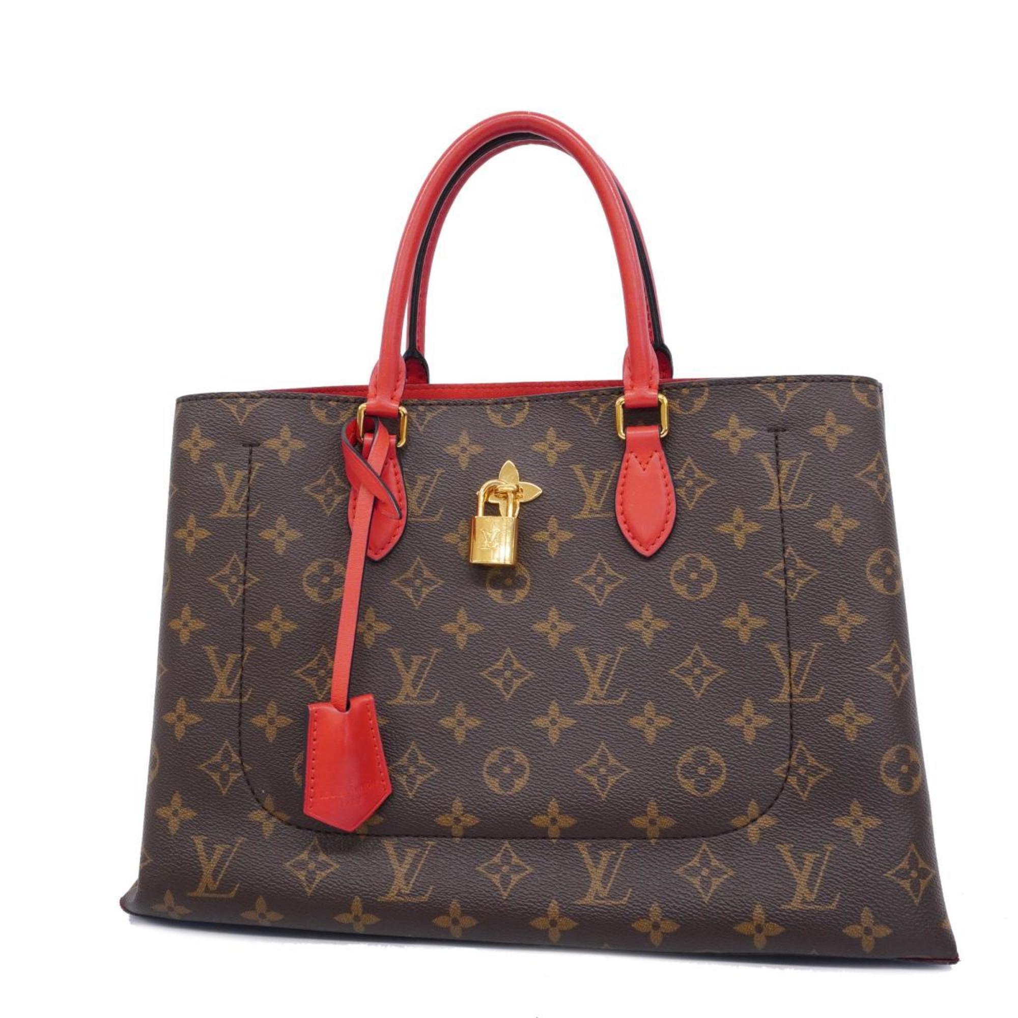 Louis Vuitton Handbag Monogram Flower Tote M43553 Coquelicot Ladies