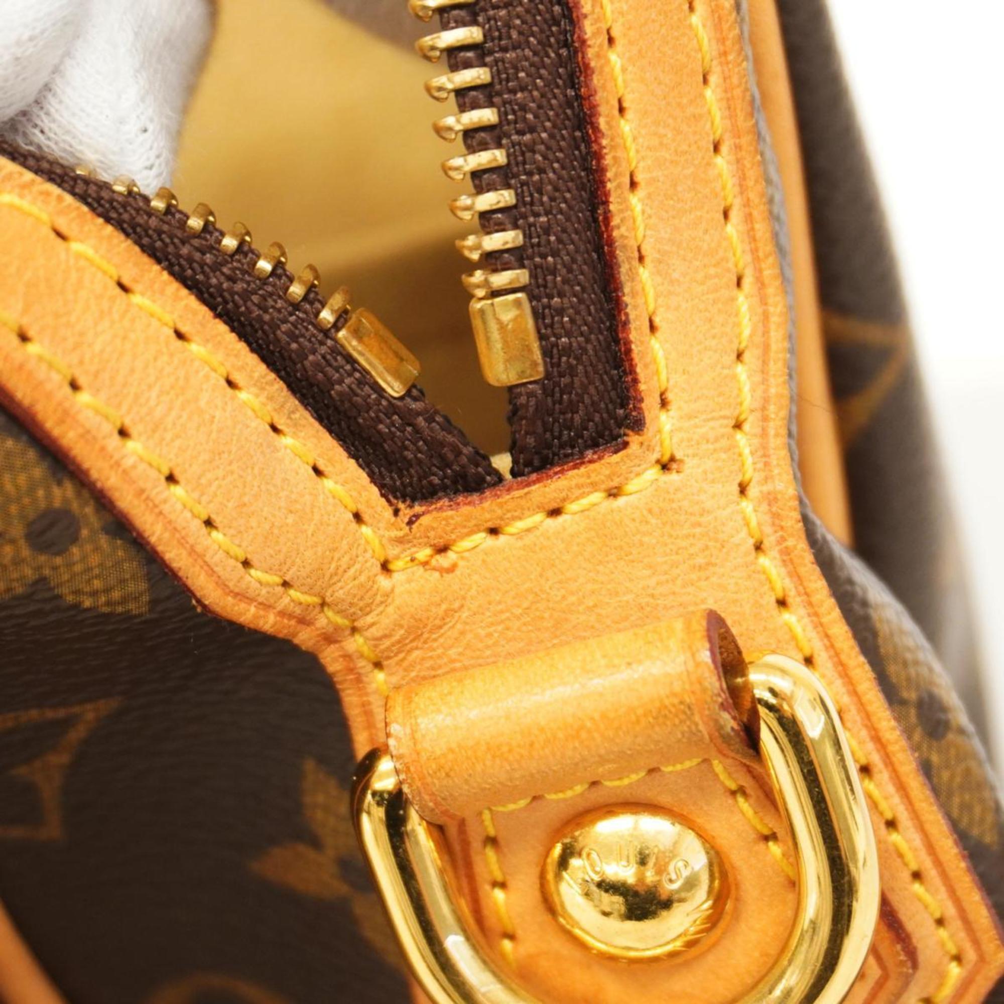 Louis Vuitton Handbag Monogram Retiro PM M40325 Brown Ladies