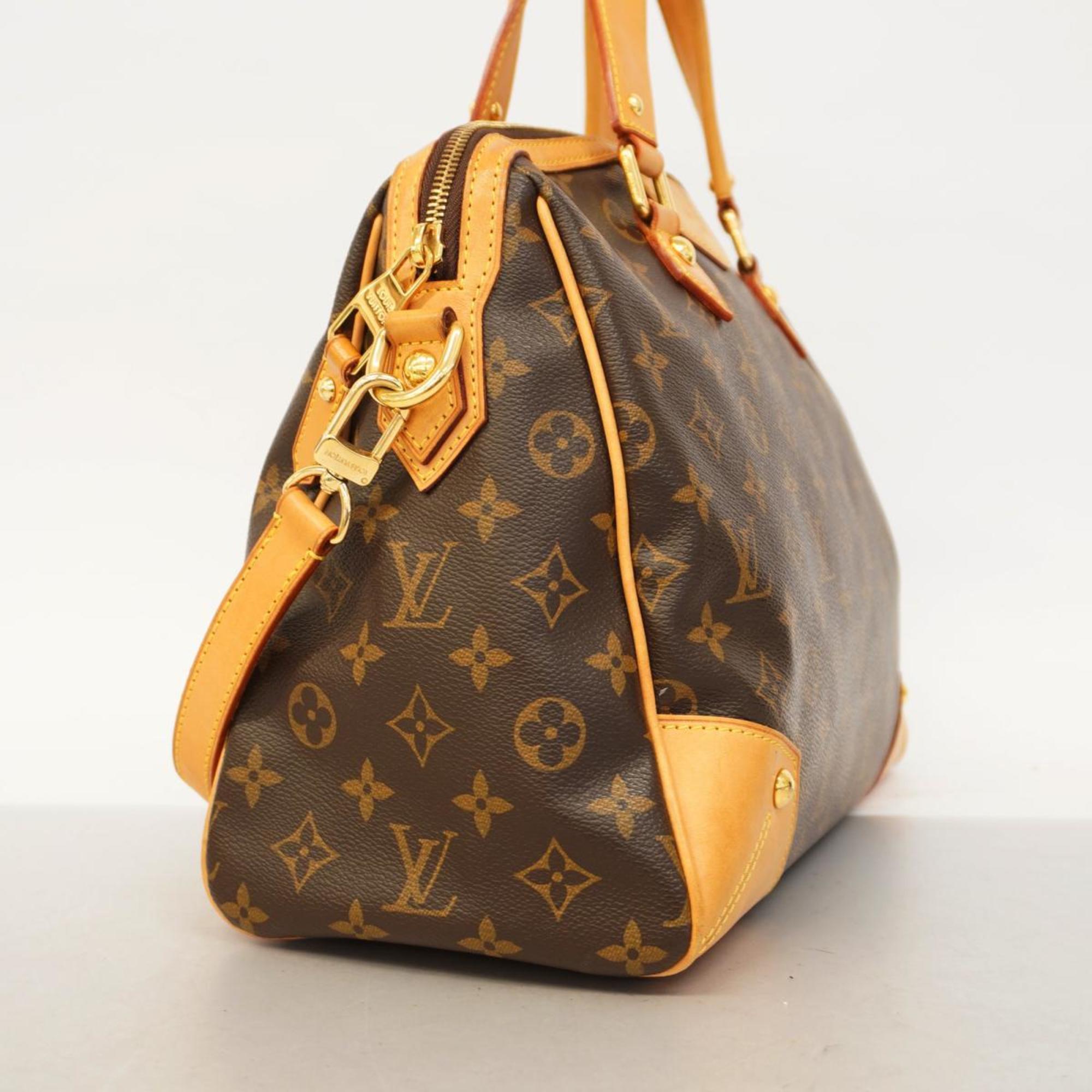 Louis Vuitton Handbag Monogram Retiro PM M40325 Brown Ladies