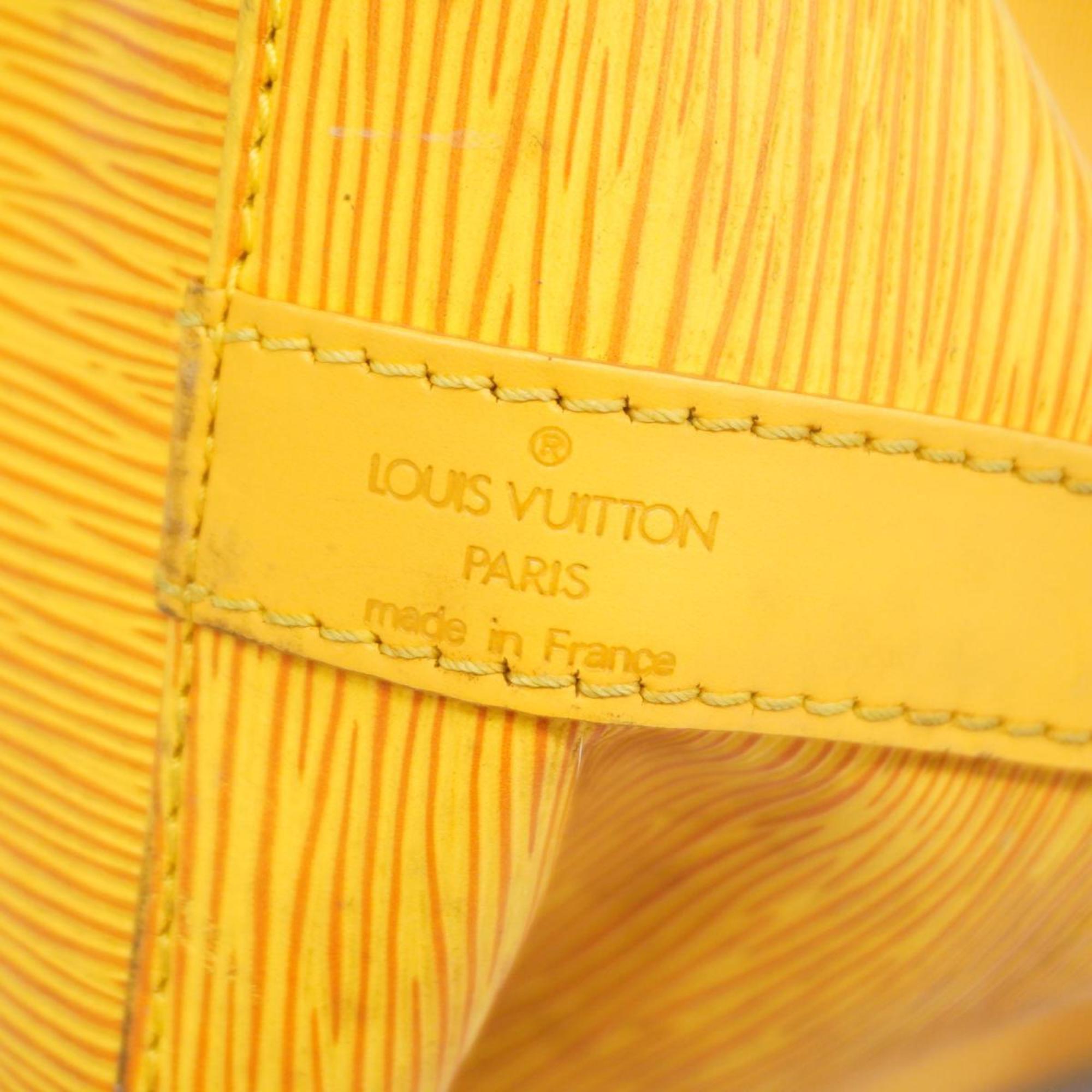 Louis Vuitton Shoulder Bag Epi Petit Noe M44109 Jaune Ladies