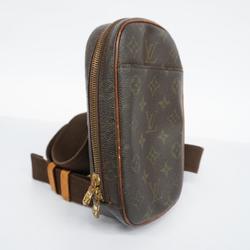 Louis Vuitton Body Bag Monogram Pochette Ganju M51870 Brown Men's Women's