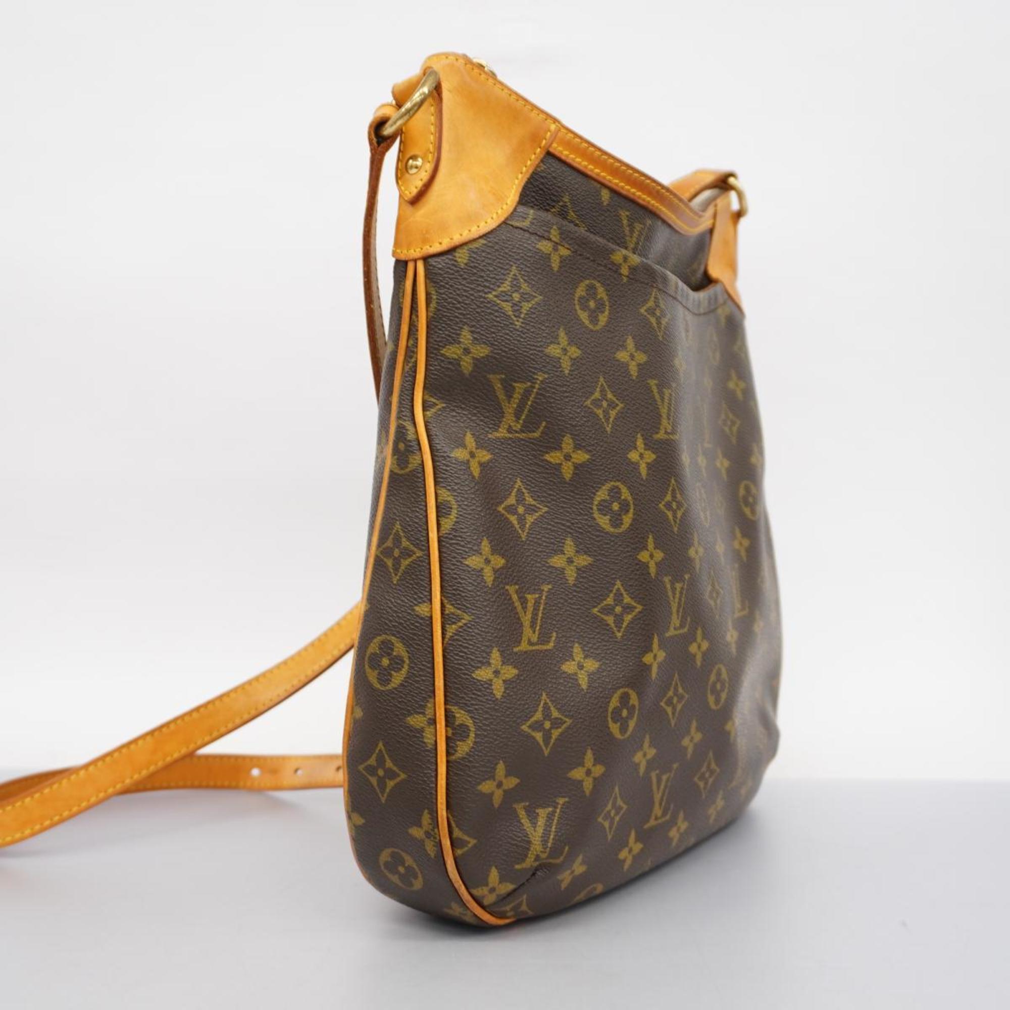 Louis Vuitton Shoulder Bag Monogram Odeon MM M56389 Brown Women's
