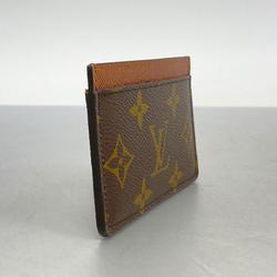 Louis Vuitton Business Card Holder/Card Case Monogram Porte Carte Sample M61733 Brown Women's