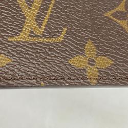 Louis Vuitton Business Card Holder/Card Case Monogram Porte Carte Sample M61733 Brown Women's
